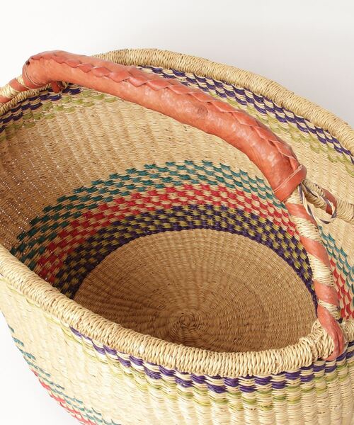MIDWEST(ミッドウエスト)の「AFRICAN MARKET BURKINA BASKET LARGE(ショルダーバッグ・レディース・その他・FREE)」の4枚目の写真