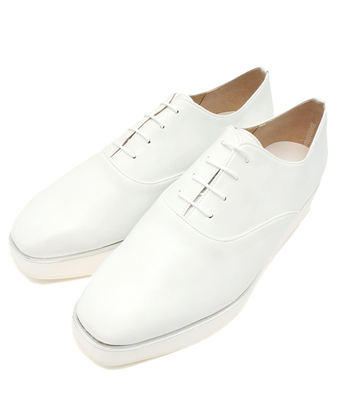 LE TALON（ルタロン）の「【GINGER4月号掲載】◆Le Talon GRISE ◆◇ レースアッププラット（その他シューズ・レディース・ネイビー/ブラック/ホワイト・37.5/36/37/36.5/38/35.5）」の4枚目の写真