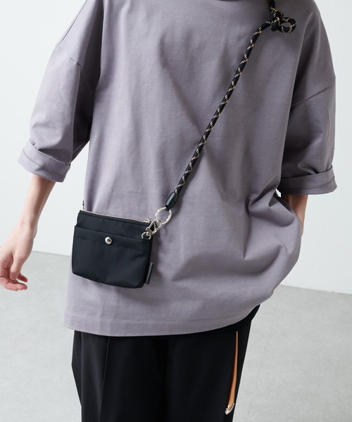 MSPC（エムエスピーシー）の「【YOSEMITE STRAP × MSPC】MINI BAG(ショルダーバッグ)（ショルダーバッグ・メンズ・ブラック・FREE）」の4枚目の写真