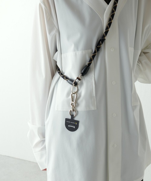 MSPC（エムエスピーシー）の「【YOSEMITE STRAP × MSPC】MINI BAG(ショルダーバッグ)（ショルダーバッグ・メンズ・ブラック・FREE）」の8枚目の写真