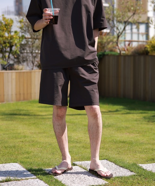 CIAOPANIC TYPY(チャオパニックティピー)の「配色ステッチスイムショーツ(水着・メンズ・オレンジ/チャコールグレー/グリーン・L/XL)」の2枚目の写真