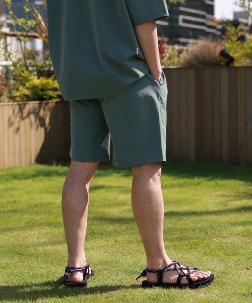 CIAOPANIC TYPY(チャオパニックティピー)の「配色ステッチスイムショーツ(水着・メンズ・オレンジ/チャコールグレー/グリーン・L/XL)」の6枚目の写真