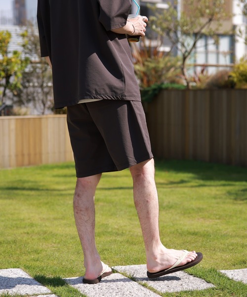 CIAOPANIC TYPY(チャオパニックティピー)の「配色ステッチスイムショーツ(水着・メンズ・オレンジ/チャコールグレー/グリーン・L/XL)」の11枚目の写真