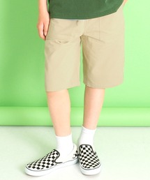 GLAZOS | ストレッチツイル・カラーベイカーハーフパンツ(その他パンツ)
