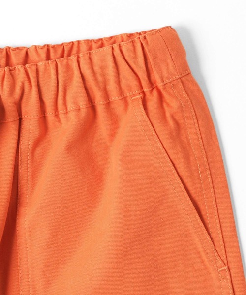 GLAZOS(グラソス)の「ストレッチツイル・カラーベイカーハーフパンツ(その他パンツ・キッズ・ベージュ/ブルー/ターコイズブルー/オレンジ・140cm/150cm/130cm/160cm/170cm)」の7枚目の写真