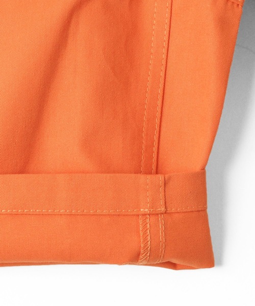 GLAZOS(グラソス)の「ストレッチツイル・カラーベイカーハーフパンツ(その他パンツ・キッズ・ベージュ/ブルー/ターコイズブルー/オレンジ・140cm/150cm/130cm/160cm/170cm)」の10枚目の写真