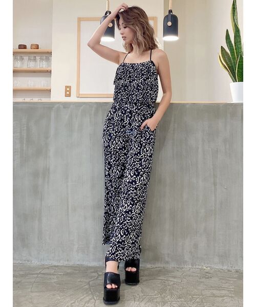 GYDA（ジェイダ）の「【セットアップ着用可】tieredサテンプリーツビスチェ（キャミソール・レディース・その他/その他2/ブラック・FREE）」の13枚目の写真