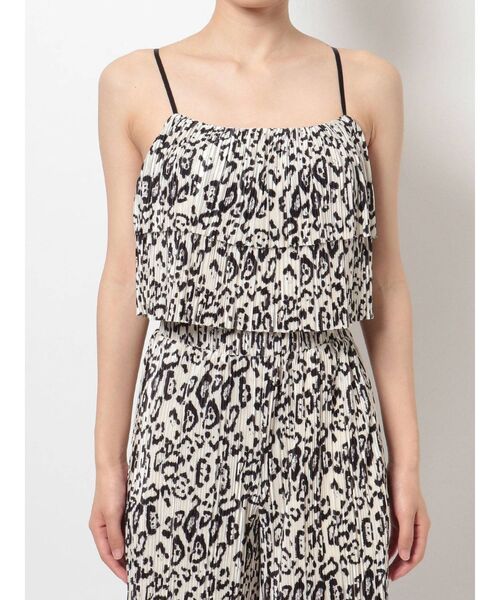 GYDA（ジェイダ）の「【セットアップ着用可】tieredサテンプリーツビスチェ（キャミソール・レディース・その他/その他2/ブラック・FREE）」の18枚目の写真