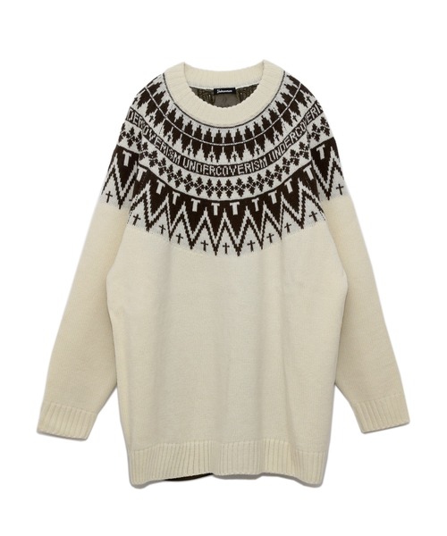 UnderCoverism ストライプ セーター Undercover GU公式 | クルーネック