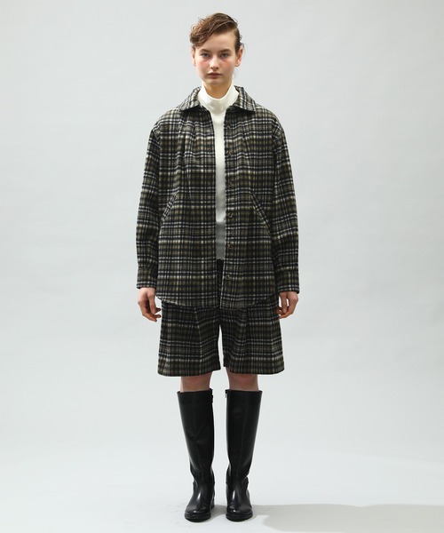 Kelen(ケレン)の「「KELEN / ケレン」ETOWA / CHECK 2TUCK SHORTS(その他パンツ・レディース・ネイビー/ブラック・S/M)」の14枚目の写真