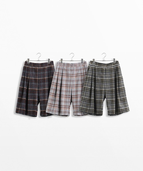 Kelen(ケレン)の「「KELEN / ケレン」ETOWA / CHECK 2TUCK SHORTS(その他パンツ・レディース・ネイビー/ブラック・S/M)」の17枚目の写真