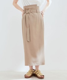 アシンメトリーハイウエストタイトスカート