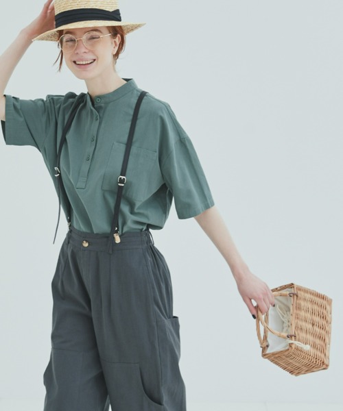 EDIT Gris（エディットグリ）の「スクエアバスケット（かごバッグ・レディース・ナチュラル・FREE）」の3枚目の写真