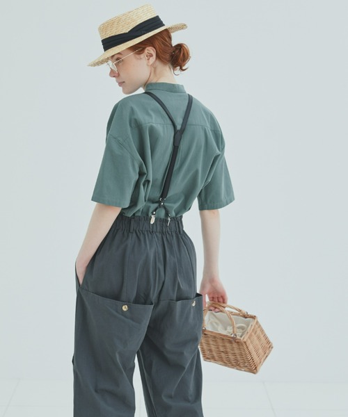 EDIT Gris（エディットグリ）の「スクエアバスケット（かごバッグ・レディース・ナチュラル・FREE）」の4枚目の写真