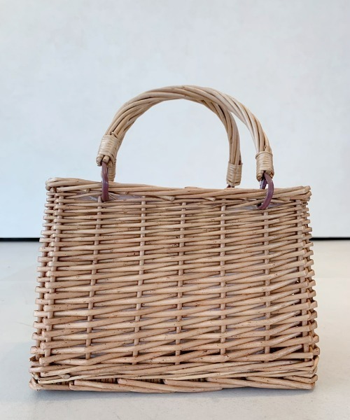 EDIT Gris（エディットグリ）の「スクエアバスケット（かごバッグ・レディース・ナチュラル・FREE）」の7枚目の写真
