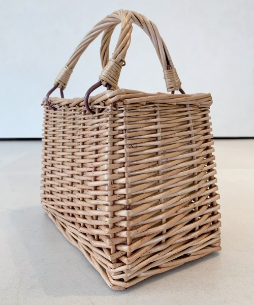 EDIT Gris（エディットグリ）の「スクエアバスケット（かごバッグ・レディース・ナチュラル・FREE）」の8枚目の写真