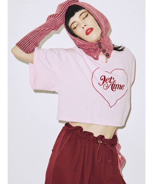 jouetie（ジュエティ）の「カラーバラクラバ（ニットキャップ/ビーニー・レディース・ブラック/オフホワイト/ピンク/グリーン・FREE）」の9枚目の写真