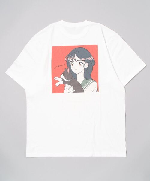 CRAZY FERRET(クレイジーフェレット)の「【ZOZO限定コラボTシャツ】イラストレーター島田つか沙様とクレイジーフェレットコラボ半袖 Tシャツ カットソー ZOZO限定(Tシャツ/カットソー・レディース・ホワイト/ブラック/ネイビー・ONE SIZE)」の21枚目の写真