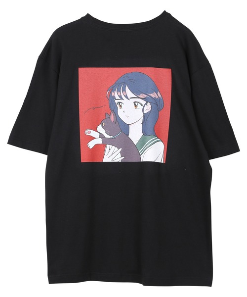 CRAZY FERRET(クレイジーフェレット)の「【ZOZO限定コラボTシャツ】イラストレーター島田つか沙様とクレイジーフェレットコラボ半袖 Tシャツ カットソー ZOZO限定(Tシャツ/カットソー・レディース・ホワイト/ブラック/ネイビー・ONE SIZE)」の14枚目の写真