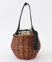 MELROSE claire | 【Horn Please STYLE WILLOWレザーハンドルバッグウフ】(かごバッグ)