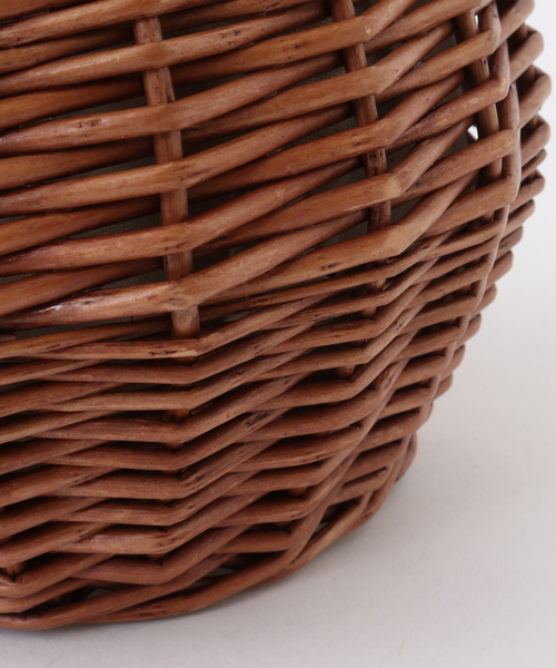 MELROSE claire（メルローズ クレール）の「【Horn Please STYLE WILLOWレザーハンドルバッグウフ】（かごバッグ・レディース・ブラウン・FREE）」の17枚目の写真