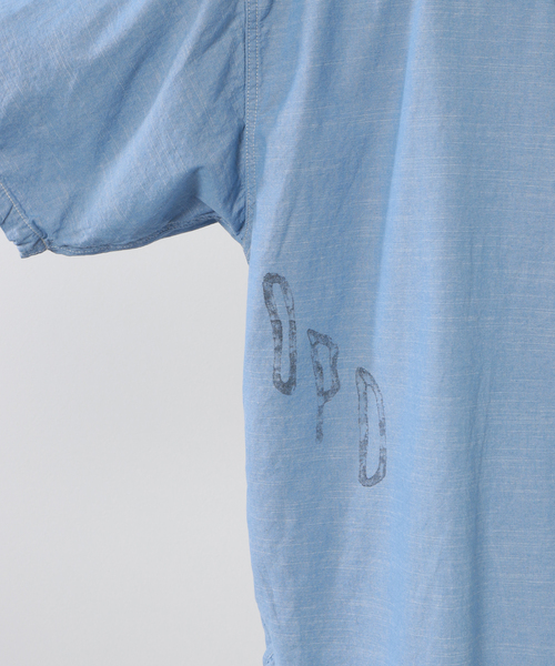 PAYDAY(ペイデイ)の「【PAY DAY/ペイデイ×JOURNAL STANDARD】別注 ステンシル シャンブレーシャツ(シャツ/ブラウス・メンズ・アイボリー/ブルー系その他・MEDIUM/LARGE)」の21枚目の写真