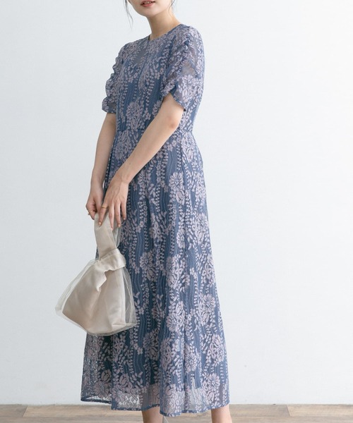 URBAN RESEARCH ROSSO（アーバンリサーチロッソ）の「kaene 配色レース