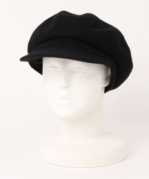 coca(coca)(コカ)の「【WEB限定セール】フェルト キャスケット(キャスケット・レディース・ブラック・ONE SIZE)」の9枚目の写真