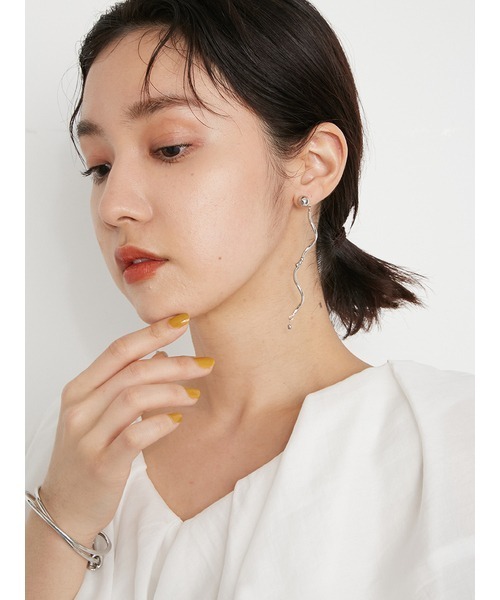 LILY BROWN(リリーブラウン)の「メタルバングル(バングル/リストバンド・レディース・シルバー/ゴールド・FREE)」の7枚目の写真