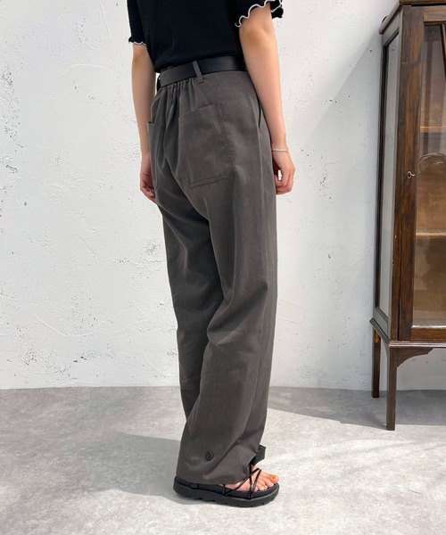 apres jour mignon(アプレジュールミニョン)の「裾2WAYパンツ【ZOZOTOWN限定アイテム】(その他パンツ・レディース・チャコールグレー/ブラック/カーキ・SMALL/X-LARGE/MEDIUM)」の16枚目の写真