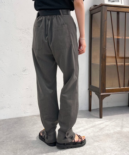 apres jour mignon(アプレジュールミニョン)の「裾2WAYパンツ【ZOZOTOWN限定アイテム】(その他パンツ・レディース・チャコールグレー/ブラック/カーキ・SMALL/X-LARGE/MEDIUM)」の21枚目の写真