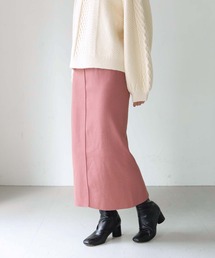 HER CLOSET | 【shemoshelly】ダンボールニットタイトスカート　新色追加(スカート)