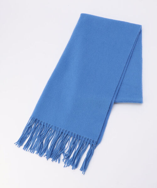 NOLLEY’S（ノーリーズ）の「カシミヤムジストール（ストール/ショール・レディース・ライトグレー/ブラック/ブラウン/イエロー/ブルー/ベビーピンク/キナリ・FREE）」の6枚目の写真