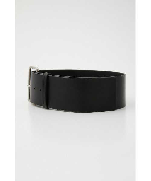 SLY（スライ）の「SQUARE BUCKLE LEATHER BELT スクエア バックル レザー ベルト（ベルト・レディース・ブラック/アイボリー・FREE）」の12枚目の写真