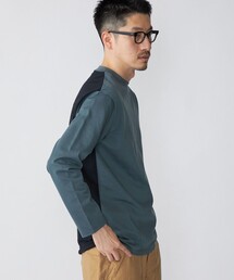 SHIPS: Albini コットン スイッチング Tシャツ ロンT