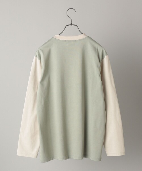 SHIPS(シップス)の「SHIPS: Albini コットン スイッチング Tシャツ ロンT(Tシャツ/カットソー・メンズ・ベージュ/ブラウン/オフホワイト/ロイヤルブルー・SMALL/MEDIUM/LARGE/X-LARGE)」の20枚目の写真