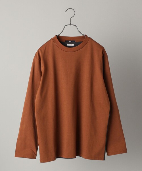 SHIPS(シップス)の「SHIPS: Albini コットン スイッチング Tシャツ ロンT(Tシャツ/カットソー・メンズ・ベージュ/ブラウン/オフホワイト/ロイヤルブルー・SMALL/MEDIUM/LARGE/X-LARGE)」の22枚目の写真