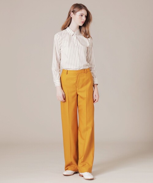 MACKINTOSH LONDON（マッキントッシュ ロンドン）の「【The Essential Collection】スビンコットンブロードシャツ（シャツ/ブラウス・レディース・ライトブルー/イエロー/オフホワイト・38/40）」の11枚目の写真