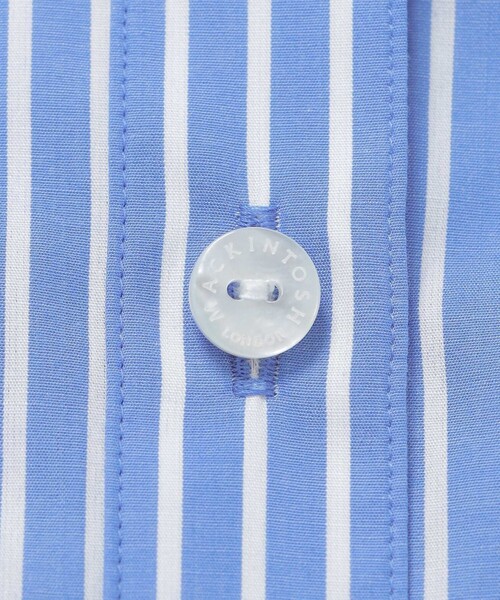MACKINTOSH LONDON（マッキントッシュ ロンドン）の「【The Essential Collection】スビンコットンブロードシャツ（シャツ/ブラウス・レディース・ライトブルー/イエロー/オフホワイト・38/40）」の6枚目の写真