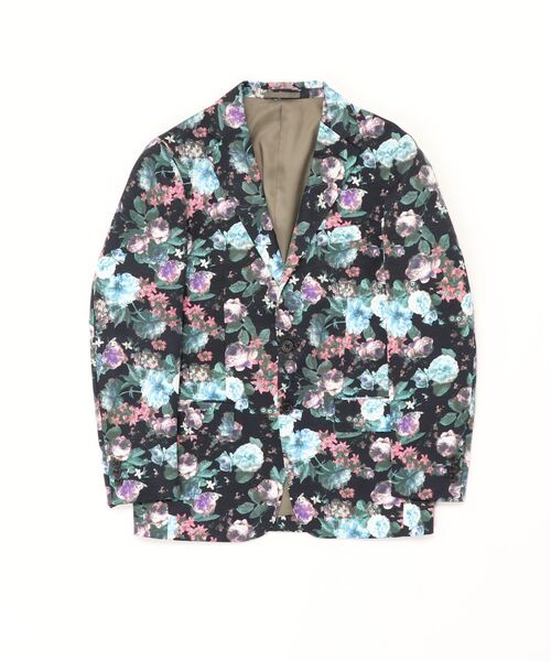 セール Zozo限定 花柄プリント セットアップ ジャケット スーツジャケット Perfect Suit Factory パーフェクトスーツファクトリー のファッション通販 Zozotown