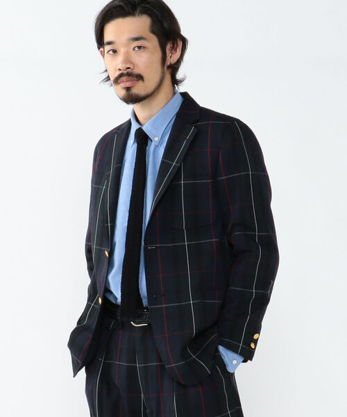 BEAMS PLUS（ビームスプラス）の「BEAMS PLUS / コンフォート 3ボタン カラー ブレザー（テーラードジャケット・メンズ・ブラウン/グリーン/ワイン/その他・M/L/XL/S）」の12枚目の写真