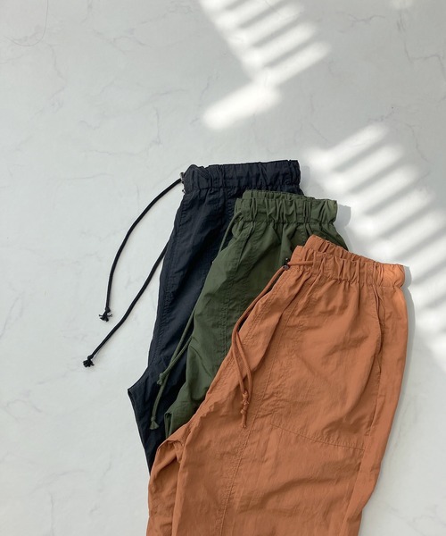 AS KNOW AS plus（アズノゥアズプラス）の「♪ウエストドロスト カーゴパンツ（カーゴパンツ・レディース・ブラック/ブラウン/カーキ・FREE）」の10枚目の写真