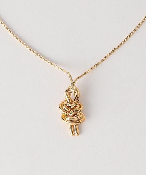 green label relaxing（グリーンレーベルリラクシング）の「Knot ロープチェーン ペンダント ネックレス（ネックレス