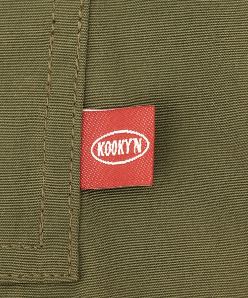 WHO'S WHO gallery(フーズフーギャラリー)の「【KOOKY'N/クーキー】BRONX刺繍ワイドパラシュートパンツ(カーゴパンツ・メンズ・ブラック/ネイビー/カーキ/サンドベージュ・FREE)」の10枚目の写真