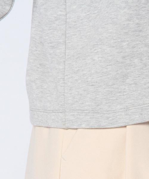 Another Edition（アナザーエディション）の「レースアップスリーブプルオーバー/AEBC レースUP SLV PO◆（Tシャツ/カットソー・レディース・ホワイト/グレー/ネイビー・フリー）」の15枚目の写真