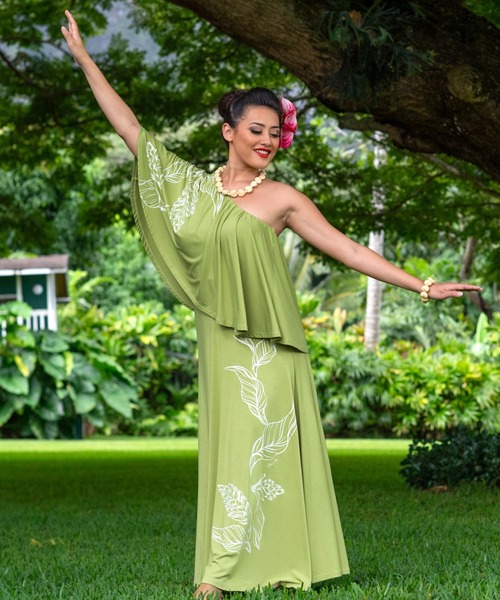 Maunaloa(マウナロア)の「【Maunaloa】Aulii ストレッチドレス アワプヒケープ&フレアーワンピース(ドレス・レディース・ブルー/ブラック/レッド/グリーン系その他/パープル系その他・L/M)」の17枚目の写真