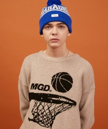 MAHAGRID | 『mahagrid/マハグリッド』MGD BASKET KNIT SWEATER/バスケットデザイン ニットセーター(ニット/セーター)