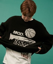 MAHAGRID | 『mahagrid/マハグリッド』MGD BASKET KNIT SWEATER/バスケットデザイン ニットセーター(ニット/セーター)