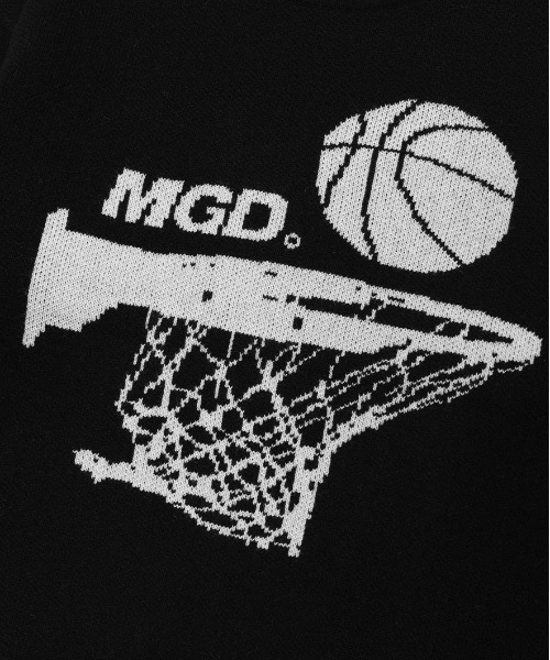 さらに100円引き◆MAHAGRID◆BASKETBALL SPLIT SWEATSHIRT BASKETBALL SPLIT SWEATSHIRT[BLUE] - MAHAGRID