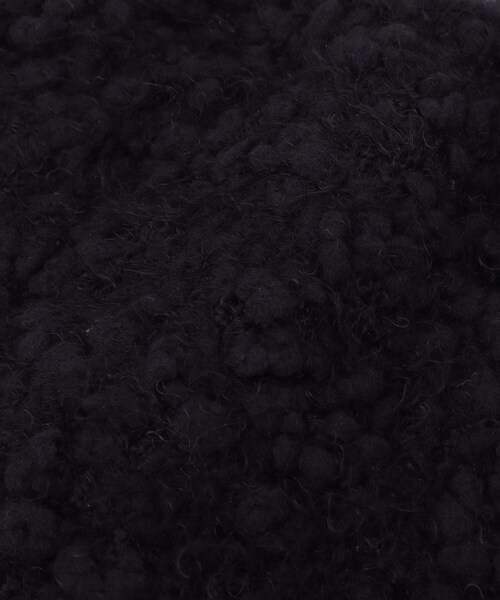 SHOO・LA・RUE（シューラルー）の「【Disney】耳付きポコポコニット帽（ニットキャップ/ビーニー・キッズ・ブラック/レッド系1・99）」の3枚目の写真